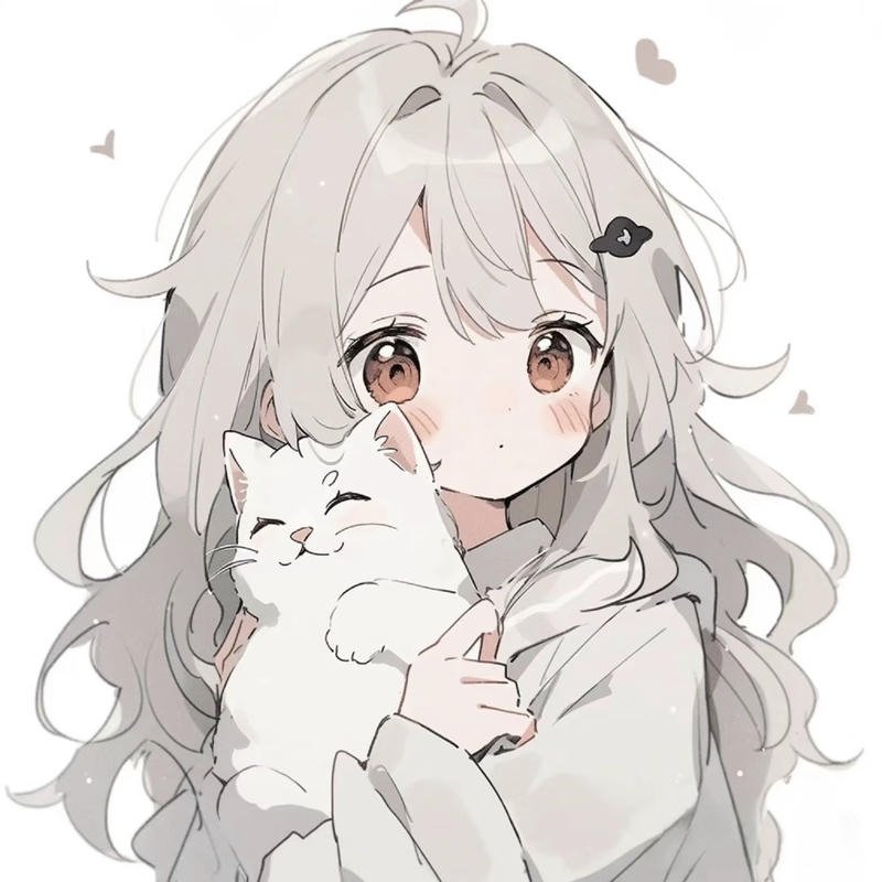 Hình đại diện anime nữ với ánh mắt sâu ấn tượng