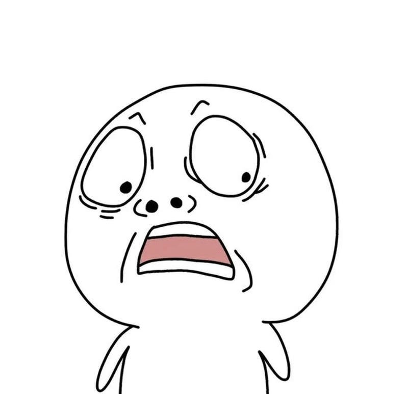 Hình meme hốt hoảng căng thẳng mà hài