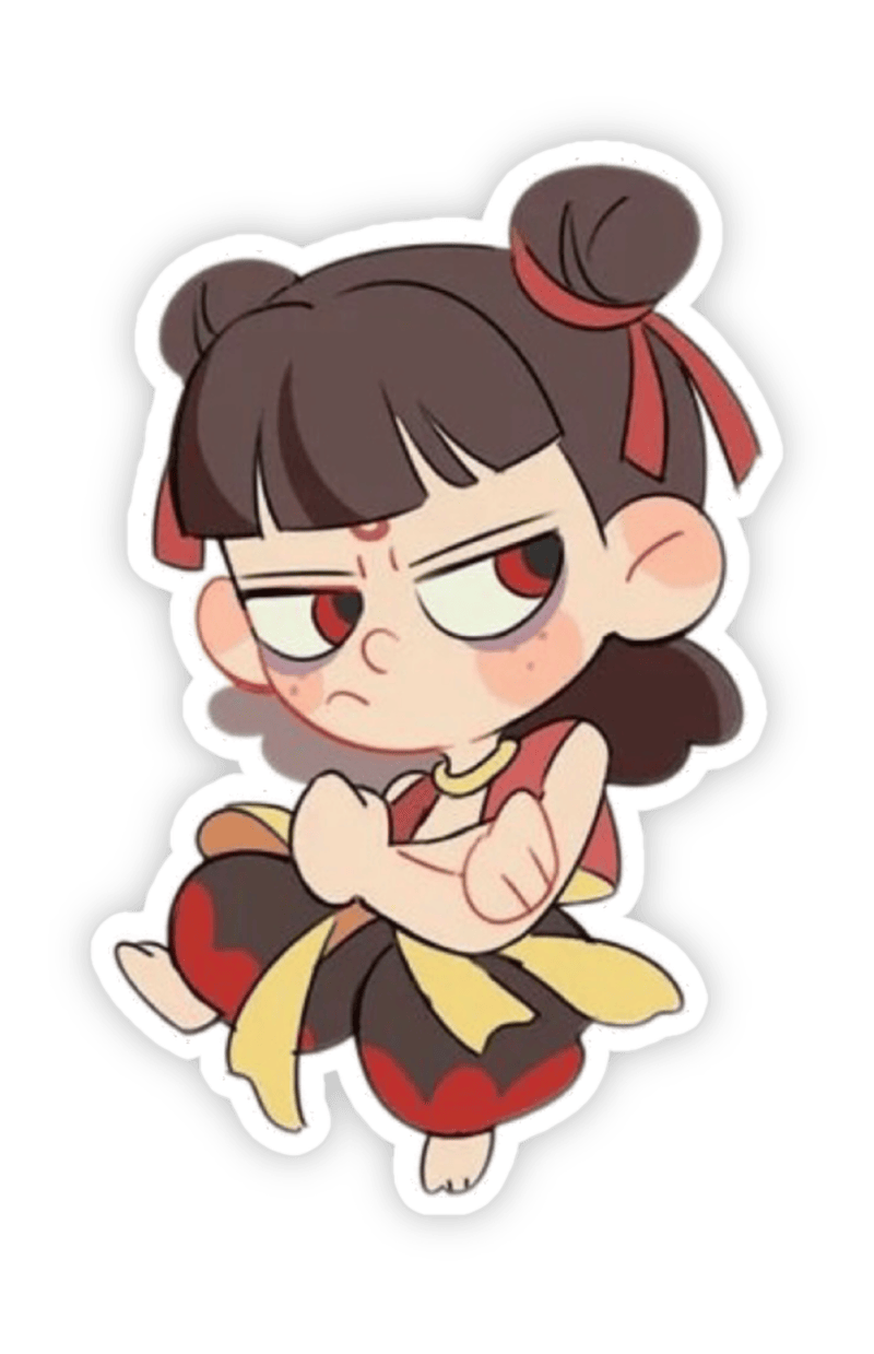 Hình sticker Natra giúp bạn truyền tải cảm xúc rõ ràng