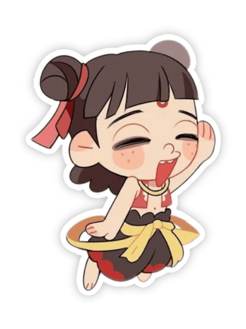 Hình sticker Natra làm cho cuộc trò chuyện bớt nhàm chán