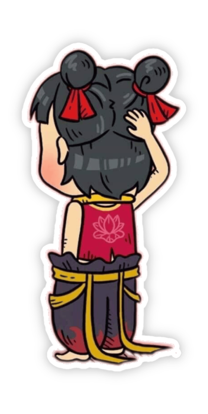 Hình sticker Natra với biểu cảm cực kỳ sinh động