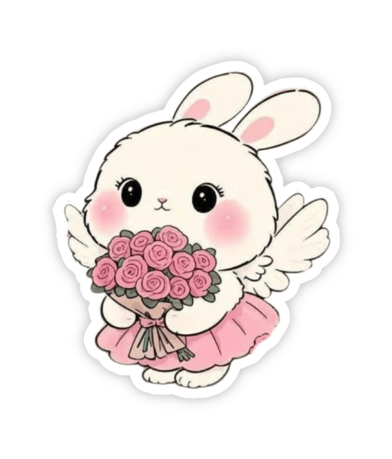 Hình sticker cute ngọt ngào cho mọi cuộc trò chuyện