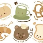 Hình vẽ sticker cute mini thumbnail