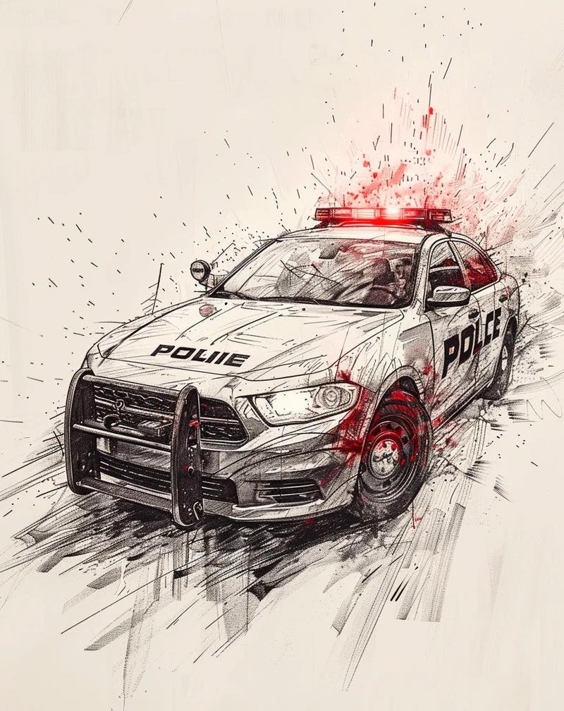 Hình vẽ xe ô tô con đơn giản cho bé