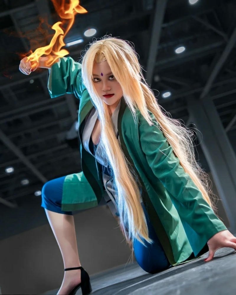 Hóa trang tsunade phong cách cuốn hút thể hiện thần thái mạnh