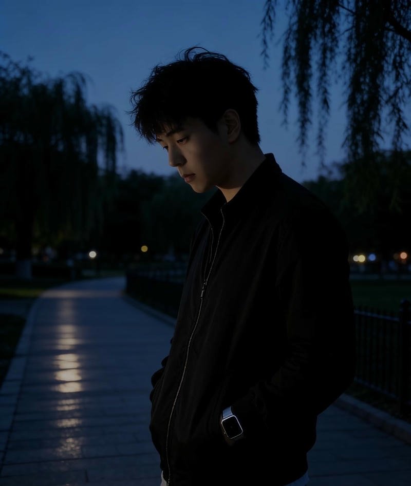 Khoảnh khắc lặng người nam buồn ảnh đẹp