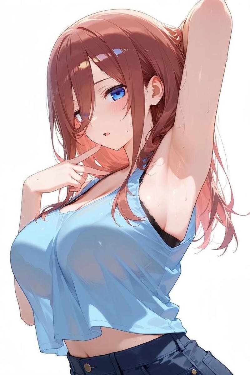 Khung hình ấn tượng với cô nàng anime cá tính mlem