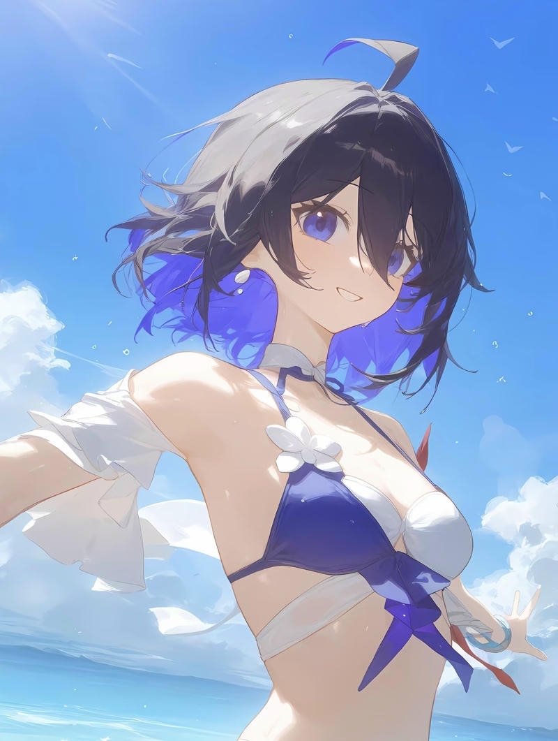 Khung hình ấn tượng với nhân vật trong ảnh gái anime sexy