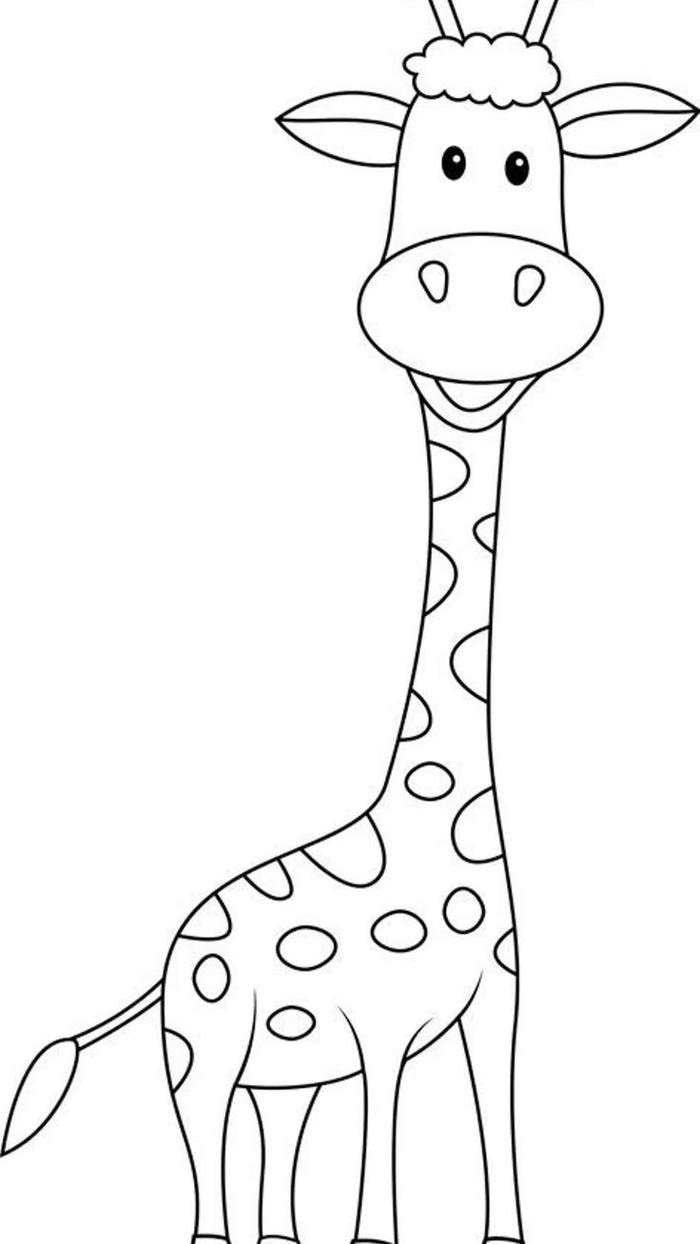 Mẫu đen trắng chủ đề động vật hoang dã