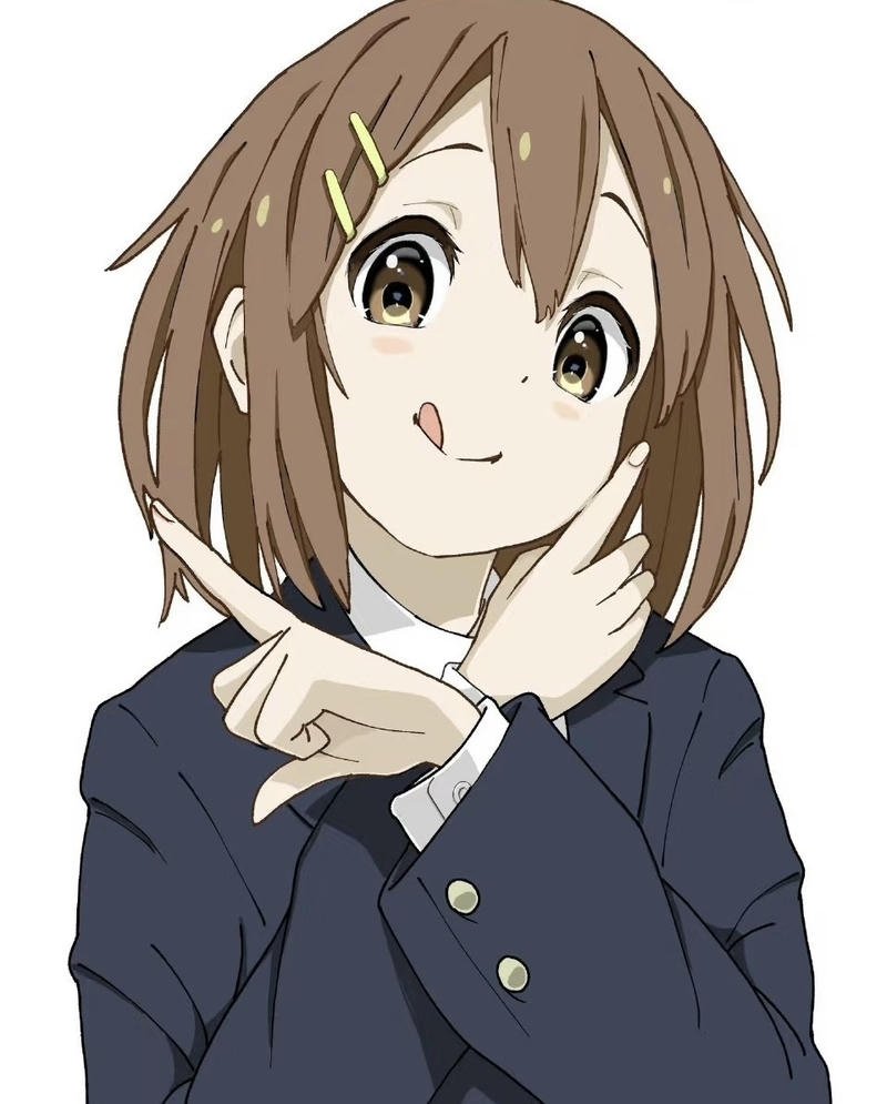 Màu sắc hài hòa trong ảnh anime nữ tóc ngắn cuốn hút