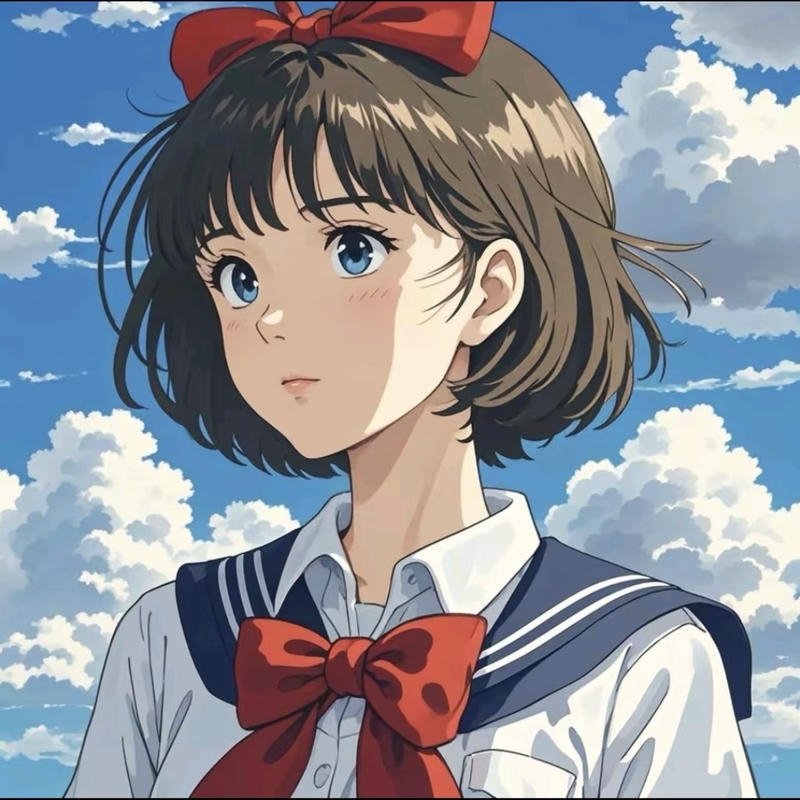 Mềm mại trong ảnh anime nữ tóc ngắn đẹp tự nhiên