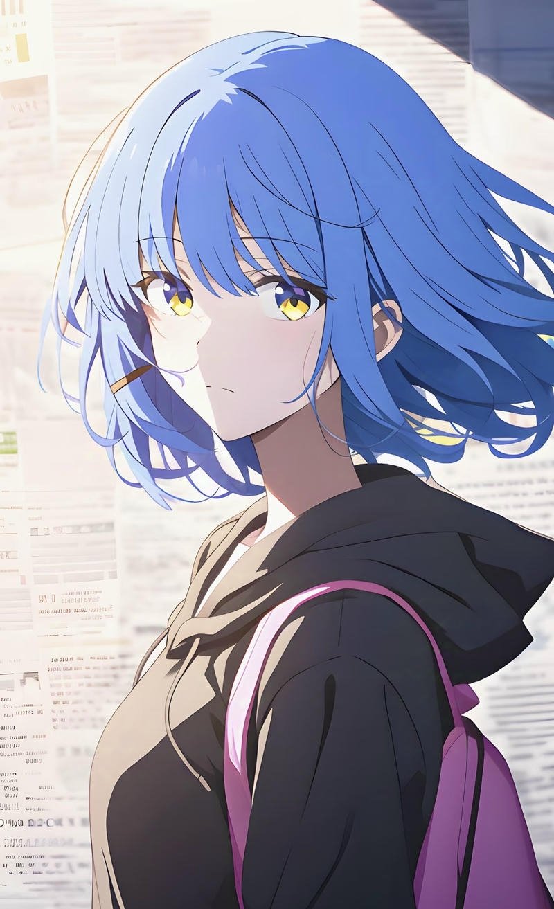 Mộc mạc tạo nên ảnh anime nữ tóc ngắn tự nhiên