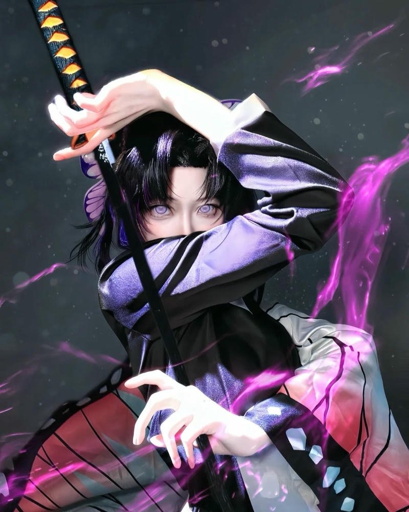 Mỹ nữ cosplay Shinobu phong cách tinh tế nổi bật