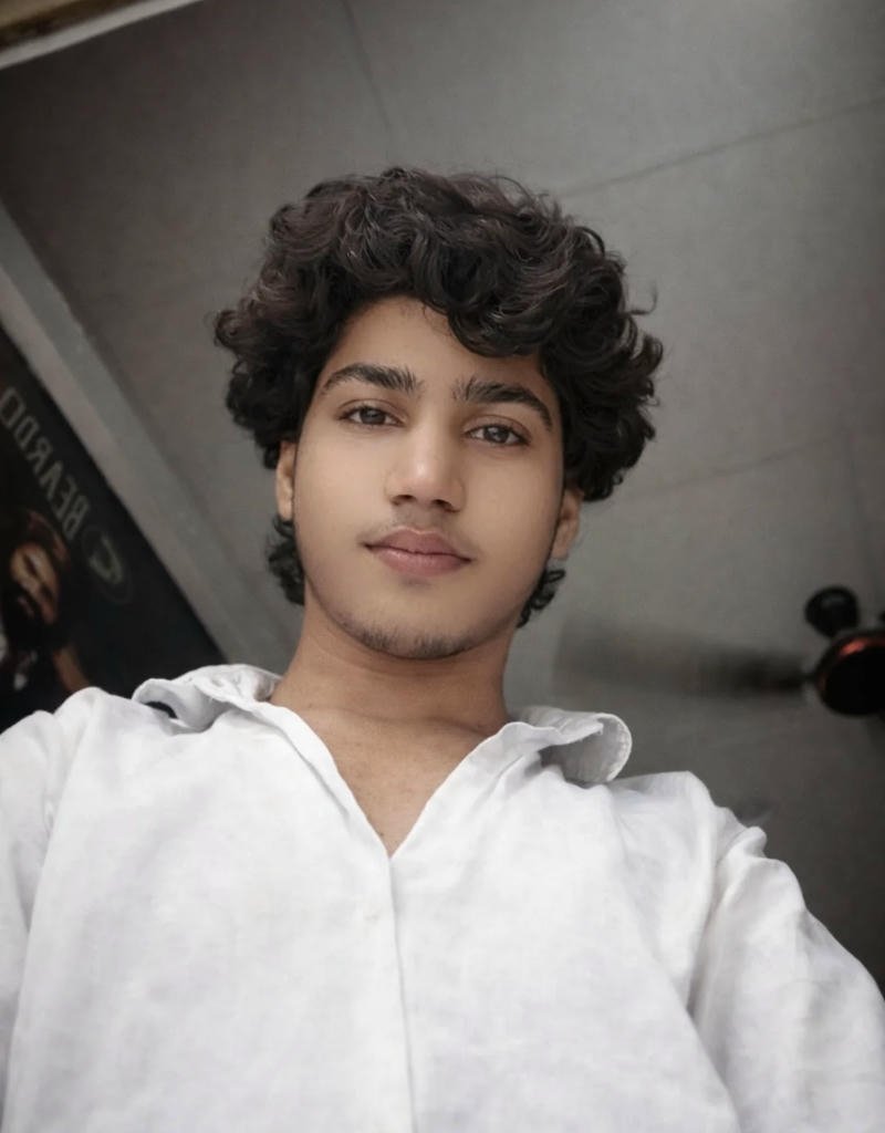 Nam thanh niên Ấn Độ với nụ cười hiền