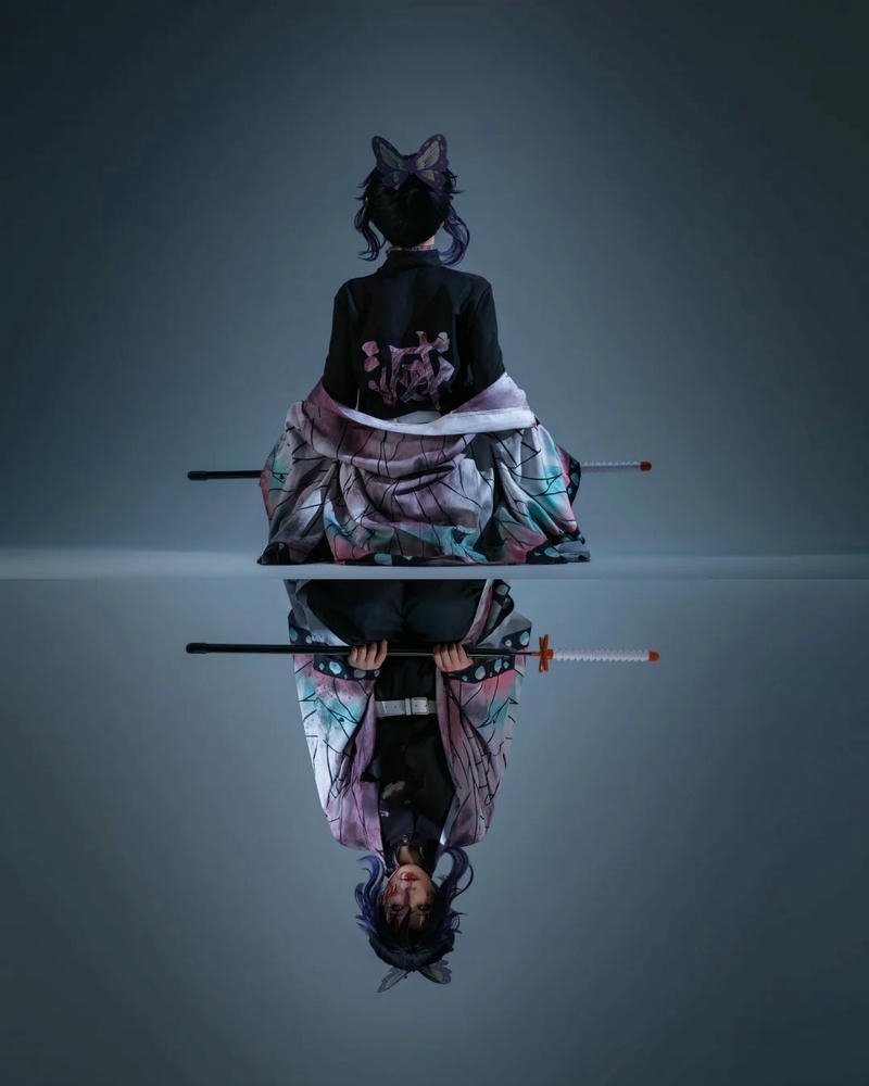 Nàng cosplay Shinobu ánh mắt sâu lắng cuốn hút