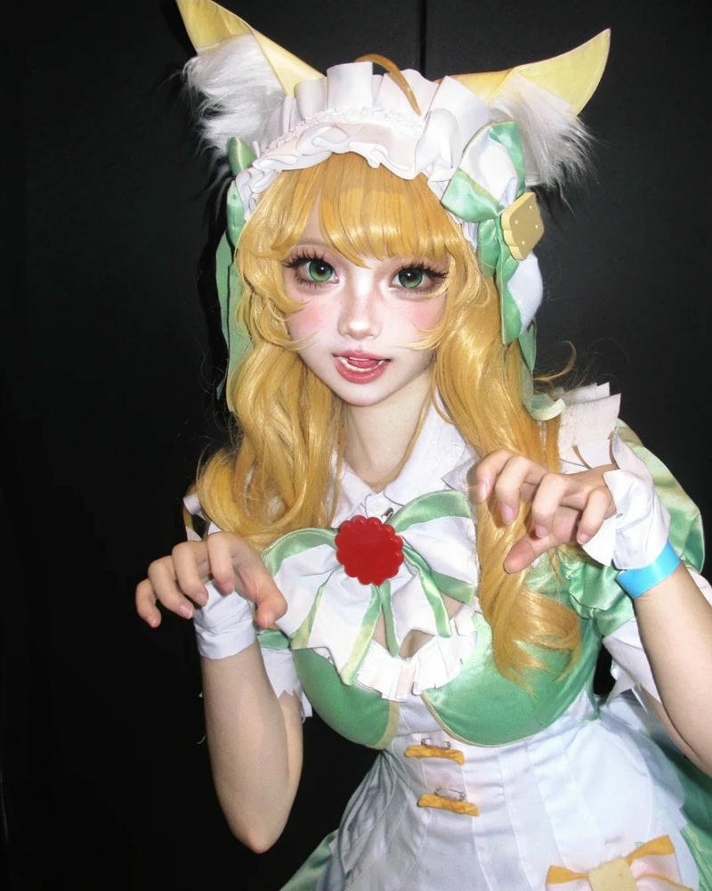 Nàng cosplay anime xinh với ánh mắt cuốn hút tự nhiên