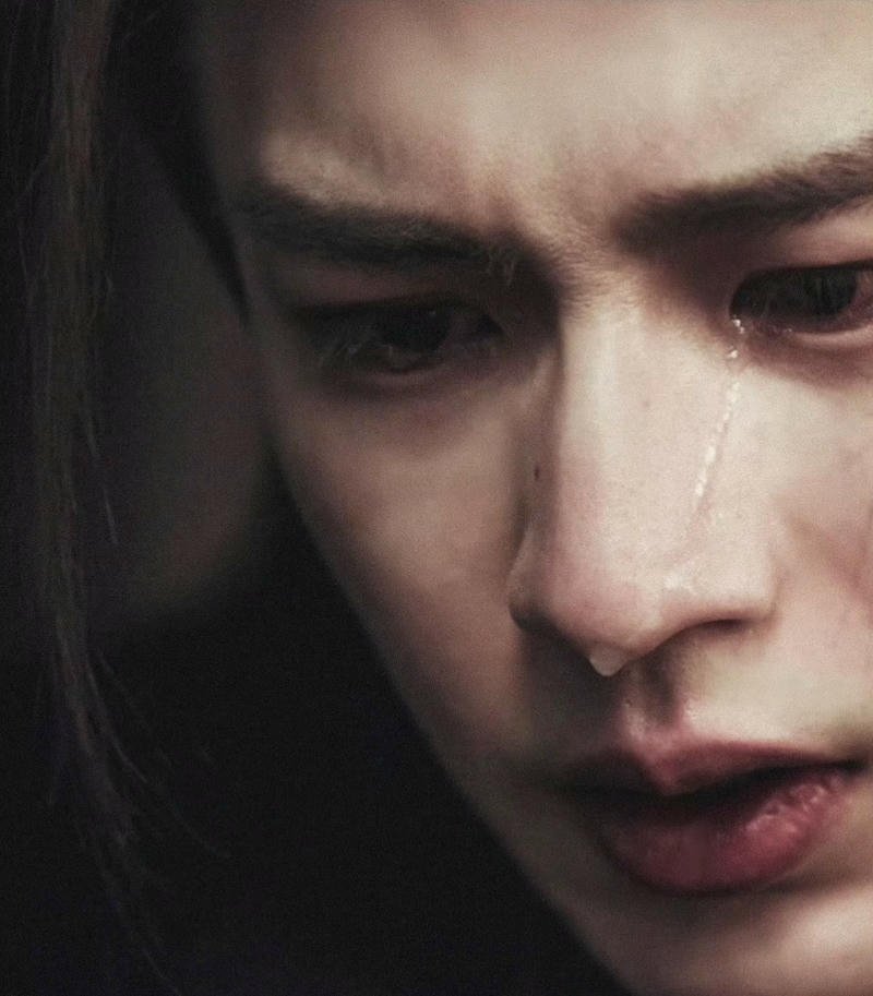 Nét cảm xúc thật trai đẹp khóc trong hình nền