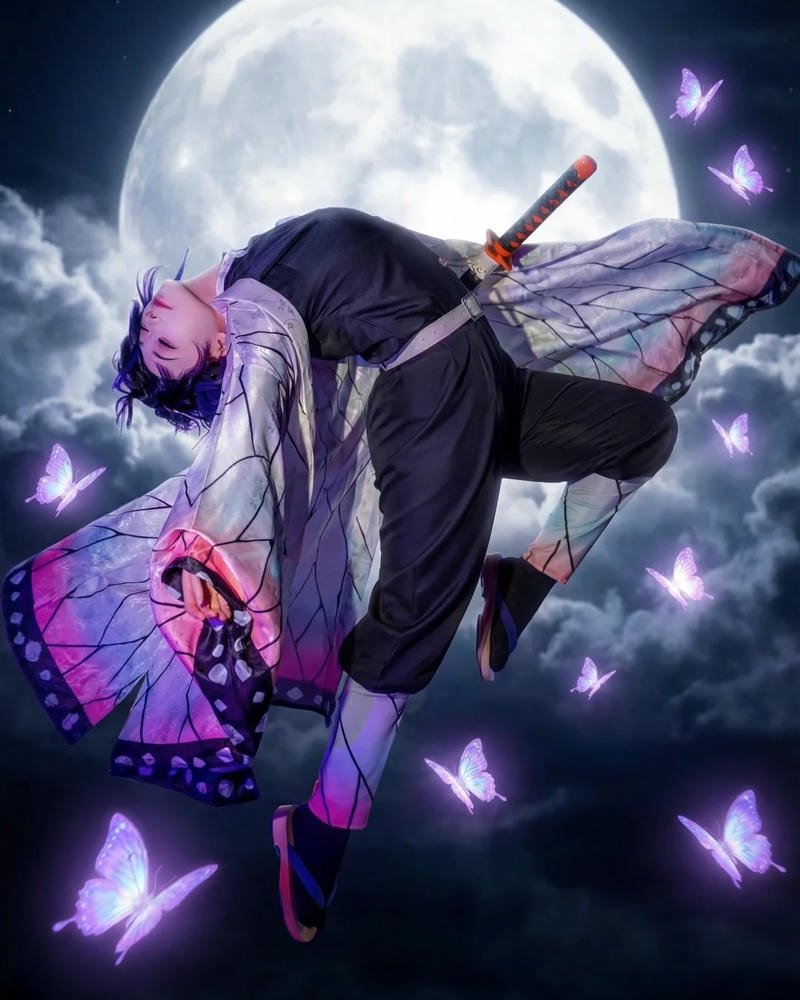 Người đẹp Shinobu phong cách độc đáo đầy hấp dẫn