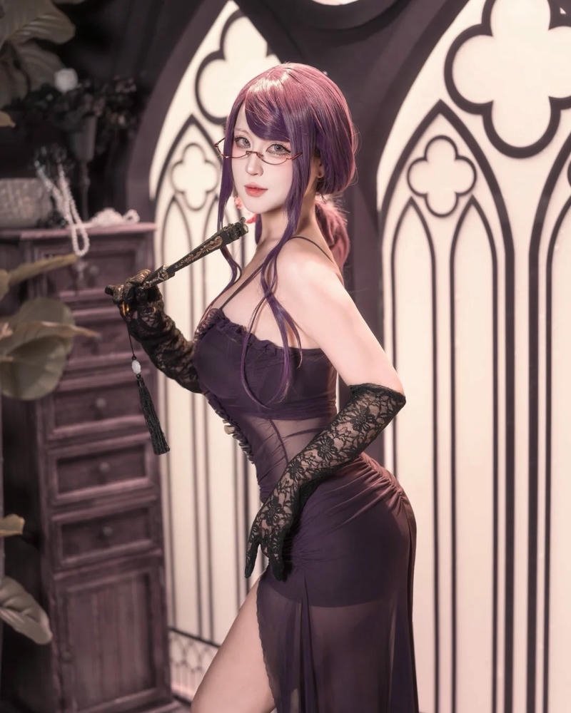 Người mẫu cosplay anime xinh với diện mạo thanh thoát