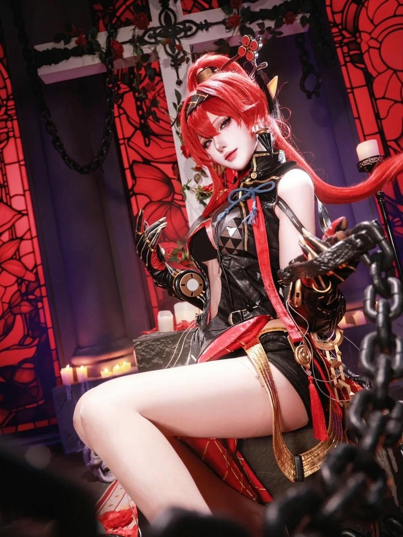 Người mẫu cosplay xinh giữ nét thanh thoát tự nhiên