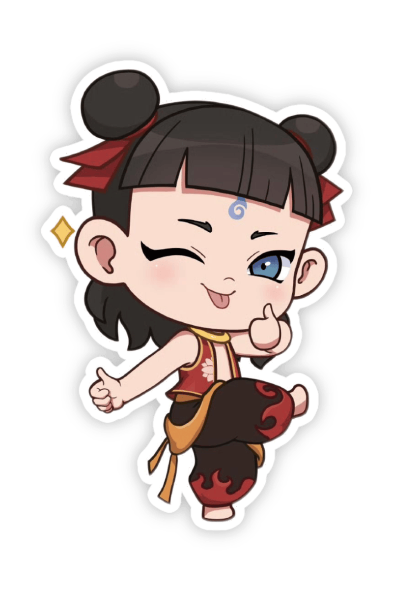 Nhãn dán Natra với biểu cảm đáng yêu siêu cấp