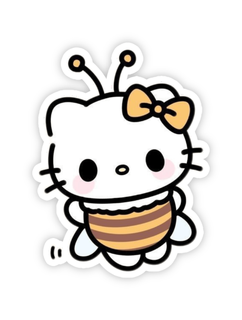 Nhãn dán cute với biểu cảm ngộ nghĩnh đáng yêu