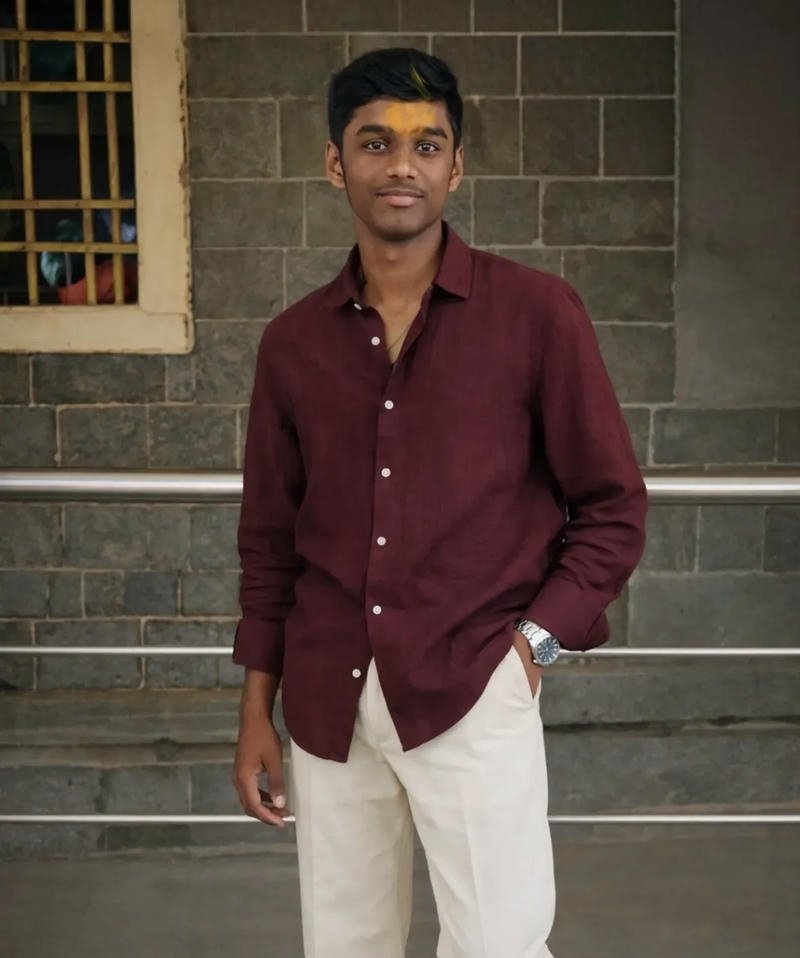 Nụ cười ấm áp của chàng ảnh trai ấn độ