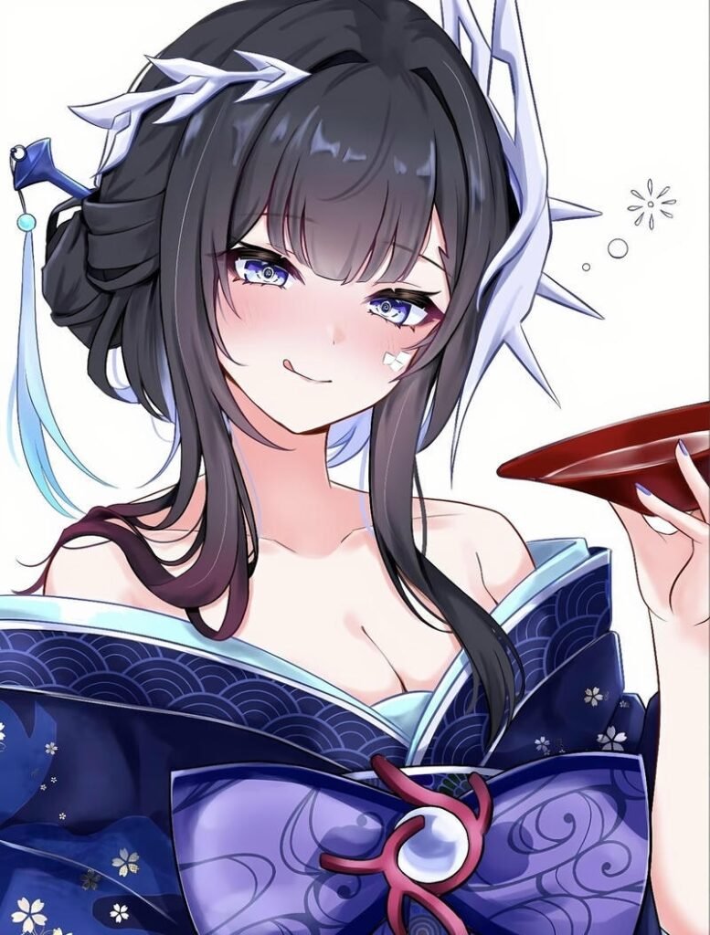 Phong cách gợi cảm nổi bật trong ảnh gái anime mlem