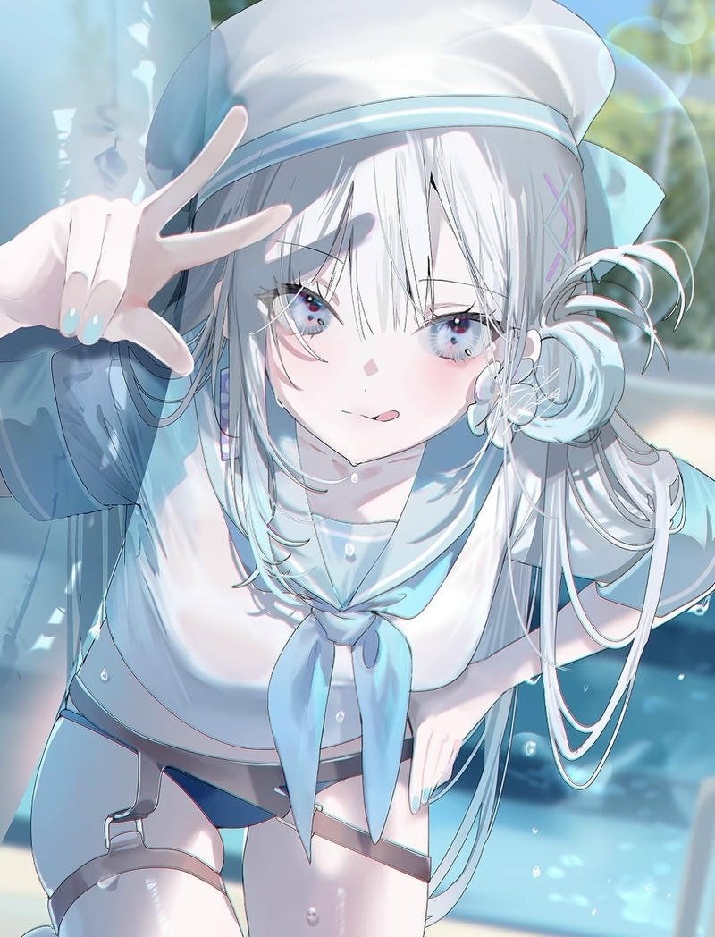 Phong cách vẽ manga thể hiện trong ảnh anime đẹp hiếm