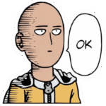 Sticker chữ hài bựa chữ ok mặt troll