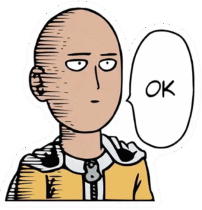 Sticker chữ hài bựa chữ ok mặt troll