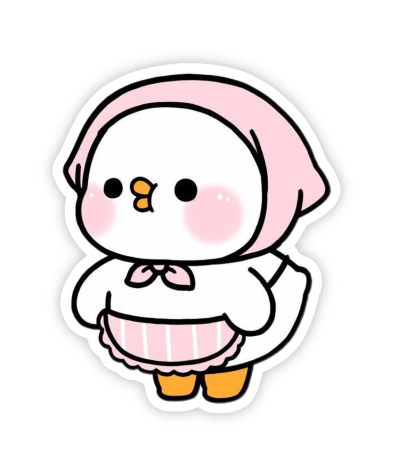 Sticker cute dành cho những ai thích sự dễ thương
