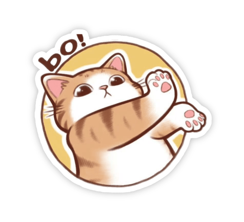 Sticker cute dễ thương giúp tăng cảm xúc khi nhắn tin