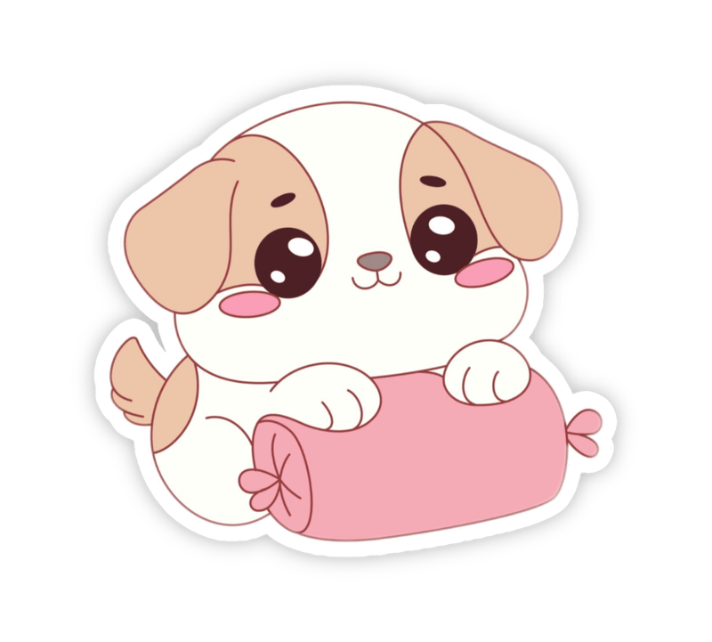 Sticker cute mang lại cảm giác dễ thương mỗi khi nhìn