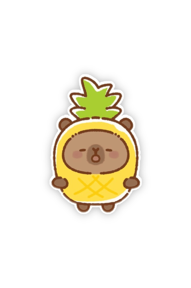 Sticker cute mini hình vẽ xinh xắn