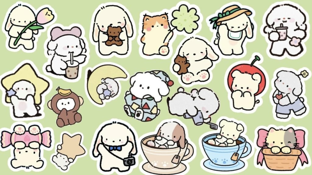 Sticker cute thumbnail