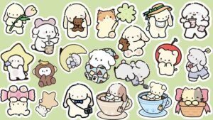 Sticker cute thumbnail