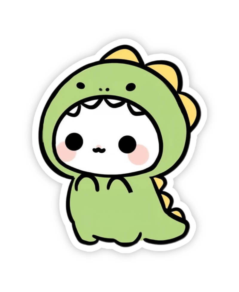 Sticker cute với biểu cảm dễ thương khó cưỡng