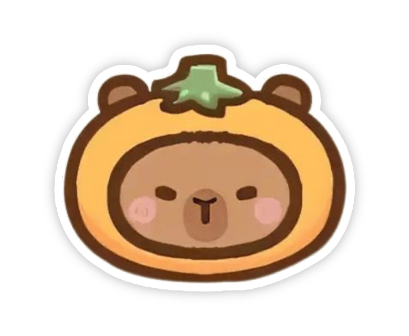 Sticker cute với phong cách đáng yêu hiện đại