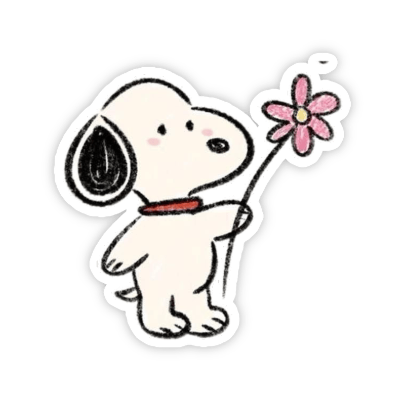 Sticker dễ thương đáng yêu và vui vẻ