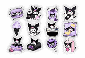 Sticker kuromi thumbnail