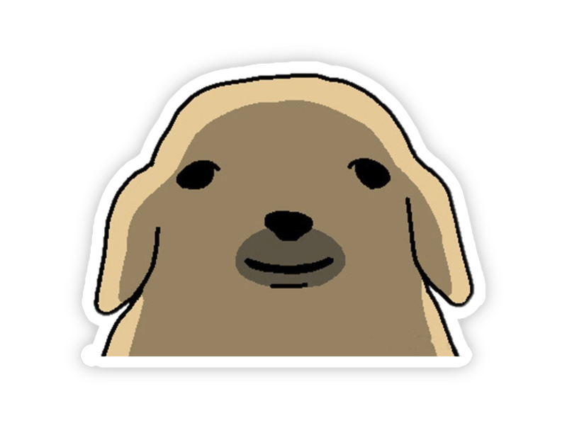 Sticker messenger bựa biểu cảm tối xầm mặt