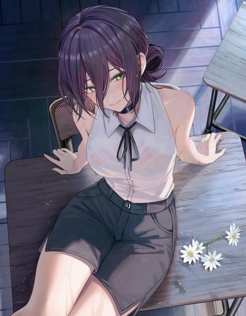 Thần sắc cuốn hút của nhân vật nữ trong ảnh gái anime sexy