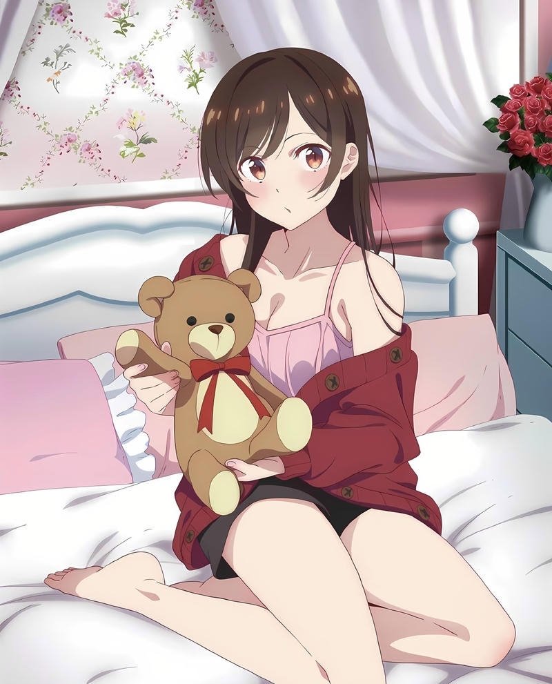 Thần thái hấp dẫn thể hiện qua ảnh gái anime sexy