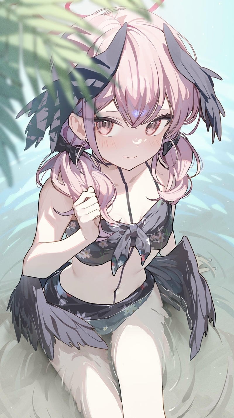 Thần thái quyến rũ thể hiện qua ảnh gái anime mlem