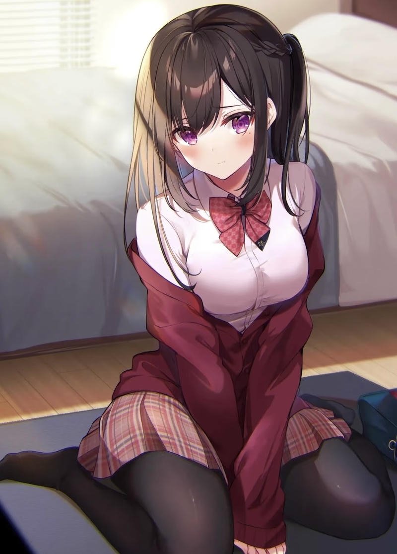 Thiếu nữ anime phong cách quyến rũ nổi bật