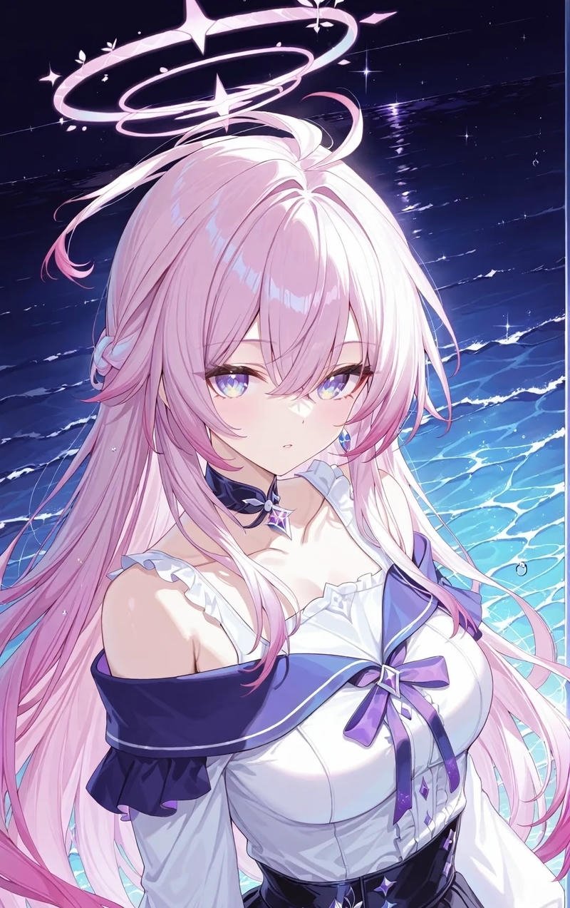 Tóc hồng anime nữ giúp nhân vật nổi bật hơn hẳn