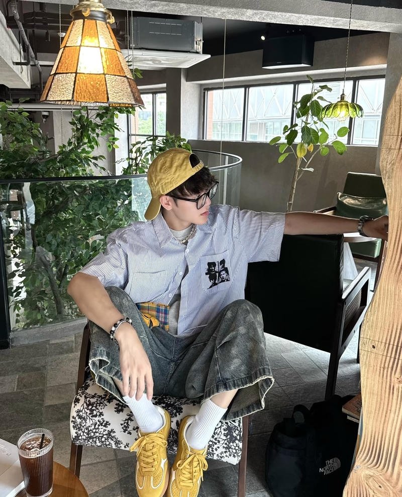 Vẻ ngoài năng động ghi lại qua ảnh trai đẹp K7