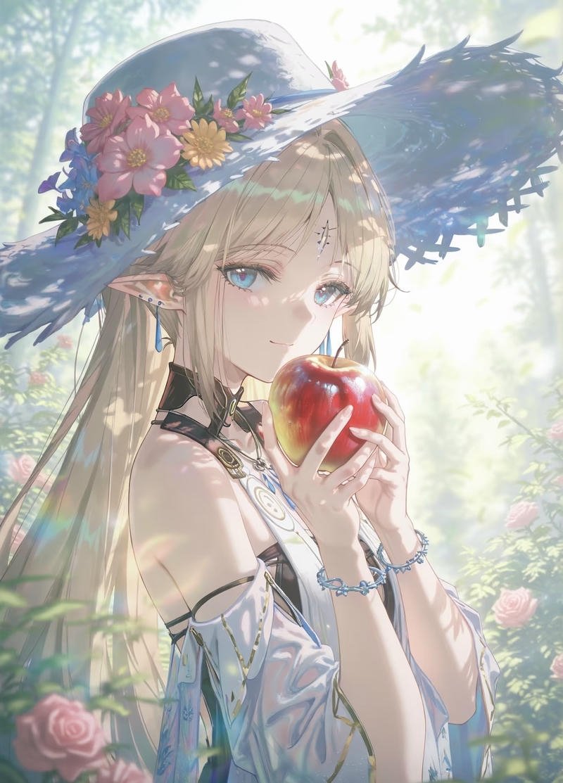 Vẻ ngoài nổi bật giúp anime tóc vàng thu hút ánh nhìn