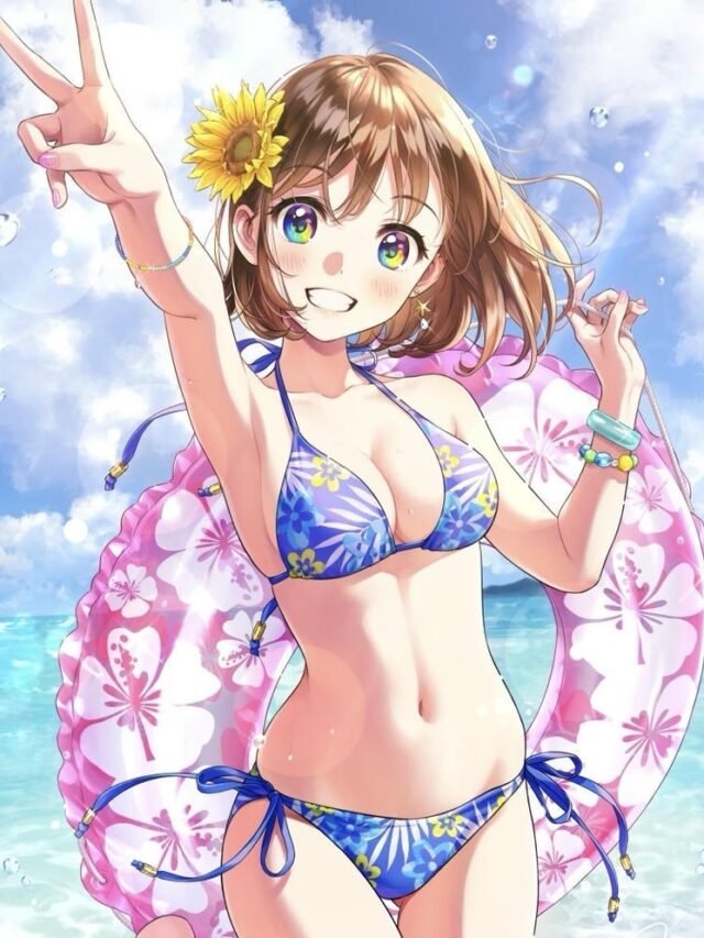 Mê tít với 200+ ảnh gái anime mặc bikini sexy, quyến rũ